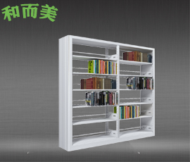 鋼制書架-木護板書架